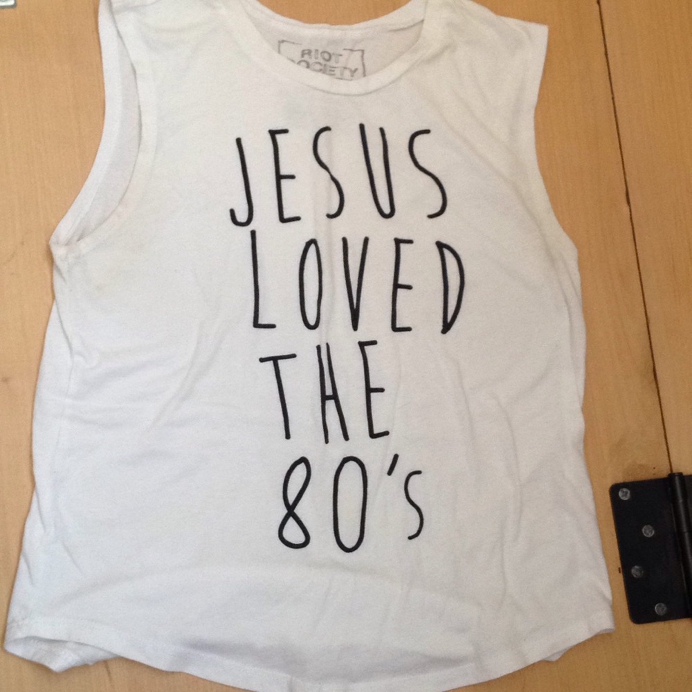 Jesus Loved the 80s Tank